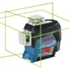 BOSCH LASER LINIOWY 3-PŁASZCZYZNOWY GLL 3-80 CG + UCHWYT BM 1 + L-BOXX-BOSCH