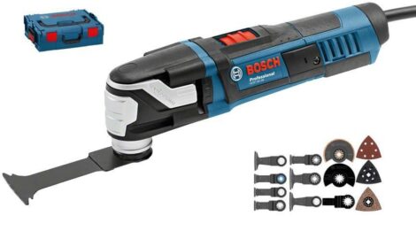 BOSCH NARZĘDZIE WIELOFUNKCYJNE 500W UCHWYT STARLOCK MAX GOP 55-36 + AKCESORIA + L-BOXX-BOSCH