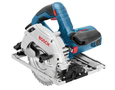 BOSCH PILARKA TARCZOWA 1350W 165mm REGULACJA OBROTÓW GKS 55 + GCE-BOSCH