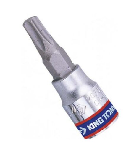 KING TONY NASADKA 1/4" Z KOŃCÓWKĄ TORX T20 x 37mm-KING TONY
