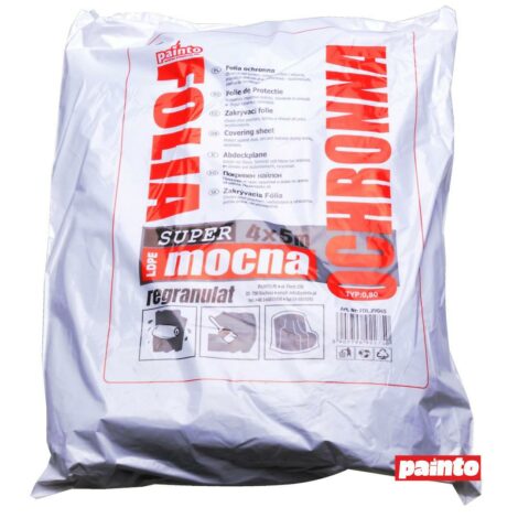 FOLIA MALARSKA 4*5 CZERWONA SUPER GRUBA-PAINTO