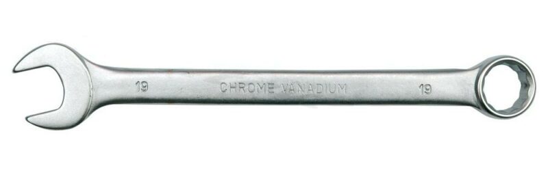 VOREL KLUCZ PŁASKO - OCZKOWY Cr-V 17mm SATYNA   51682-TOYA