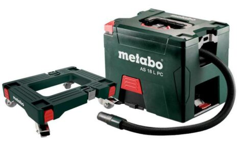 METABO ODKURZACZ 18V WALIZKOWY AS 18 L PC CARRCASS +PODSTAWA NA KÓŁKACH-METABO