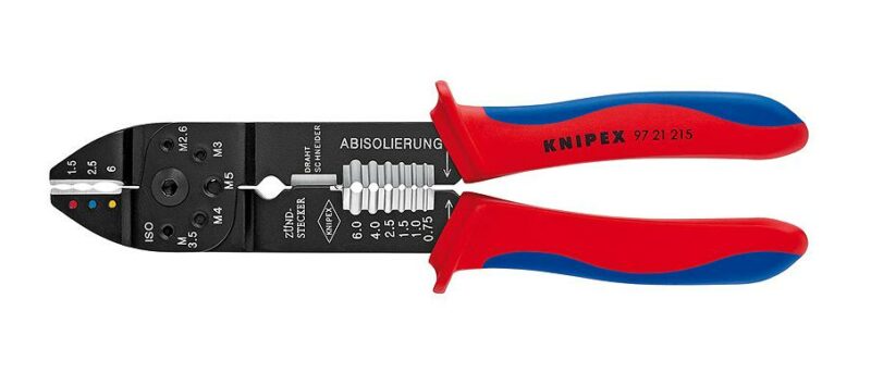 KNIPEX SZCZYPCE DO ZAGNIATANIA 230mm DO KOŃCÓWEK IZOLOWANYCH-KNIPEX