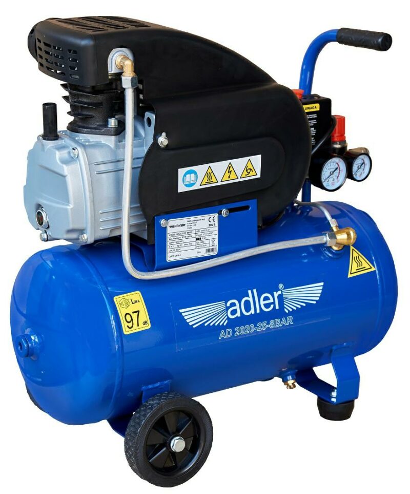 SPRĘŻARKA ADLER 24l AD 2020-25-8BAR 230V-ADLER