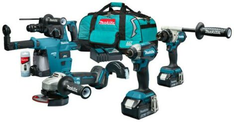 MAKITA ZESTAW COMBO 18V (DGA504+DDF486+DTD153) DLX4155TX1-MAKITA