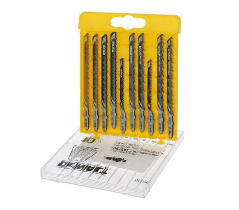 DEWALT BRZESZCZOT DO WYRZYNARKI KOMPLET 10szt. DO DREWNA-DEWALT