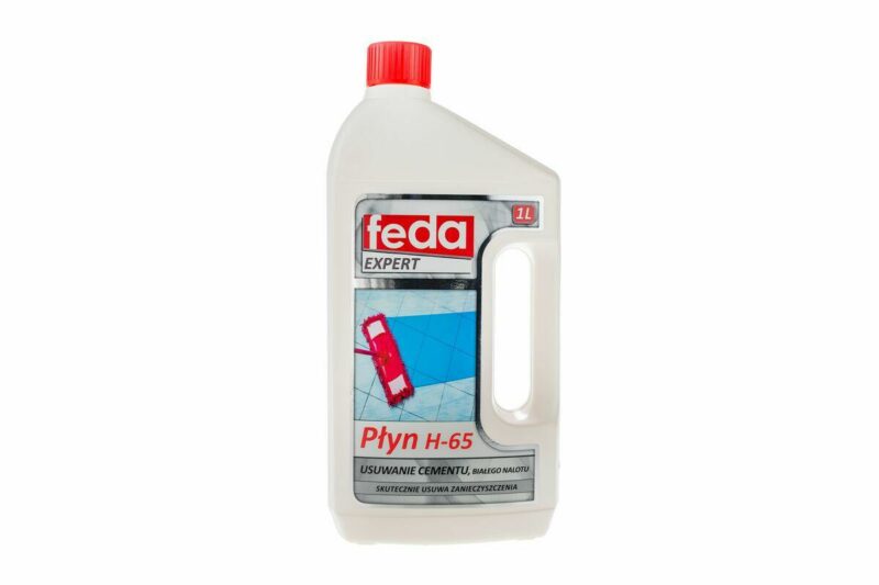 FEDA PŁYN USUWANIE CEMENTU BIAŁEGO NALOTU H-65 1.0L-