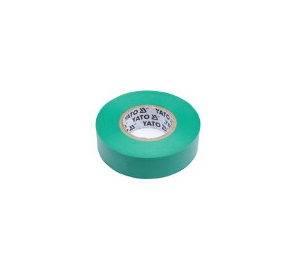 YATO TAŚMA ELEKTOIZOLACJNA 19mm x 20m ZIELONA-YATO