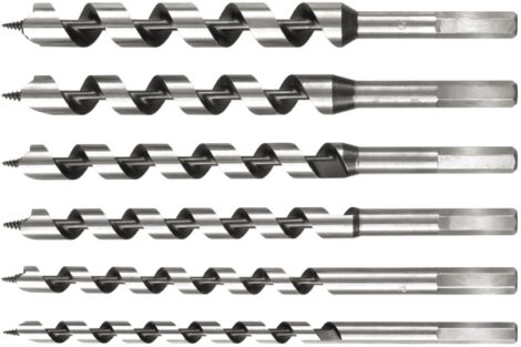 VOREL ŚWIDRY DO DREWNA KPL. 6szt. / 230mm 10 - 20mm  22465-TOYA