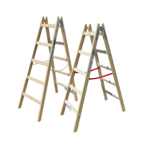 AWTOOLS DRABINA DREWNIANA  2x 7 STOPNI 150KG-AWTOOLS