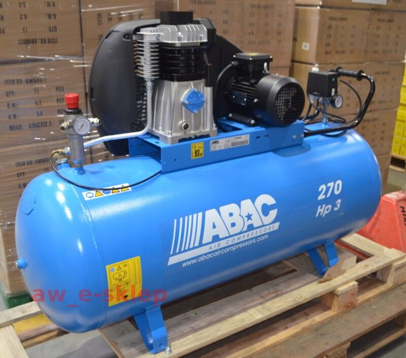 ABAC SPRĘŻARKA OLEJOWA A39 270L 3HP 230V - ABAC - obrazek 7