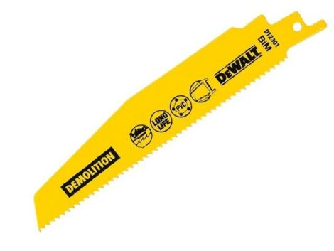 DEWALT BRZESZCZOT DO PIŁY SZABLASTEJ 288mm UNIWERSALNY EXTREME /5szt.-DEWALT